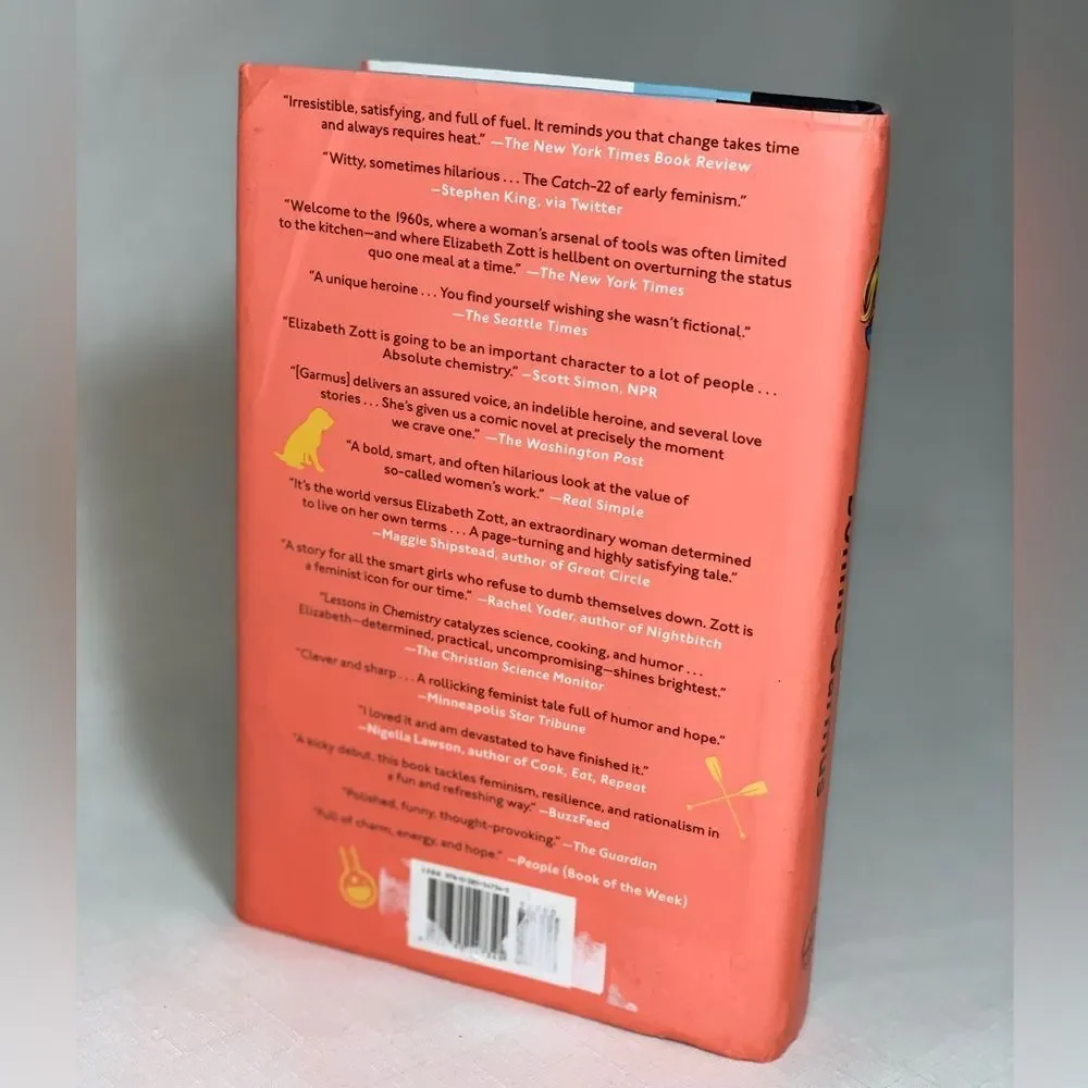 Lessons in Chemistry Book Bonnie Garmus Novel Best Seller Apple TV Show Reading